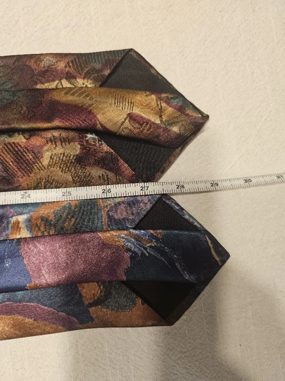 Necktie Abstract Print Lot Of 2